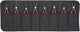Knipex 00 19 58 v02 jeu de pinces à circlips de précision adapté aux bagues intérieures et extérieures des circlips 12-25 mm, 19-60 mm 10-25