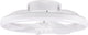 Rl vis ta lumière réalité pajala - ventilateur - blanc mat - incl. 1x SMD 22 W - télécommande - variateur intégré - couleur de la lumière réglable en continu - 3 vitesses - fonction mémoire via télécommande - mode été et hiver
