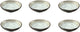 Médard de noblat - shadow nacre - petit bol 12 cm - 6 pièces - grès