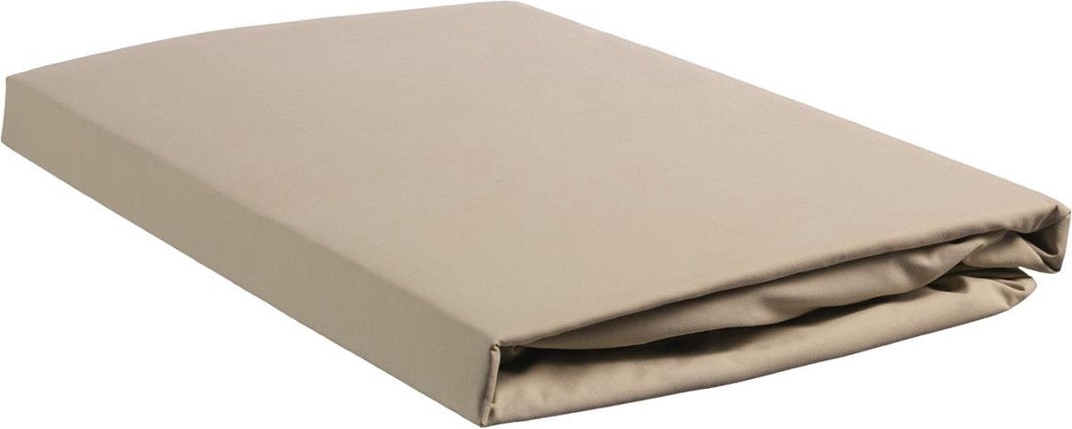 Bedinghouse percale coton - drap housse - 180x210 - sable