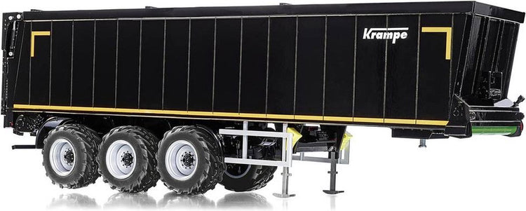 Wiking 077659 Chariot roulant Krampe SB II 30 1070, modèle, 1:32, métal plastique, à partir de 14 ans, nombreuses fonctions, hayon mobile, supports extensibles, noir