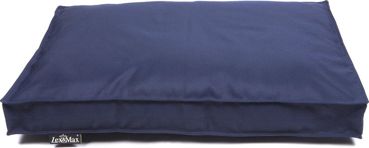 Lex max tous temps - coussin pour chien - lit de parc - 90x65x9cm - bleu foncé