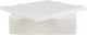 Serviette de table cosy tendance pour professionnels - papier - 38 cm - blanc - set-40