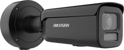 Hikvision série pro avec colorvu ds-2cd2687g3-lizs2uy sl (2,8-12 mm) caméra de sécurité noire balle (forme) caméra de sécurité IP intérieure extérieure 3840 x 2160 pixels poteau mural