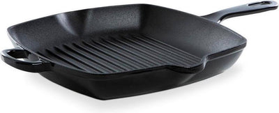Poêle à griller Bk bordeaux ø 26x26 cm - fonte - induction - noir