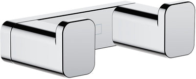 Hansgrohe addtoris double porte-serviettes chromé