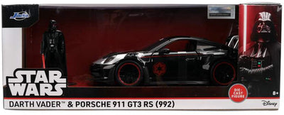 Jada Toys Star Wars - Dark Vador Porsche 911 GT3 RS (992) - Diecast - Jada - Échelle 1:24