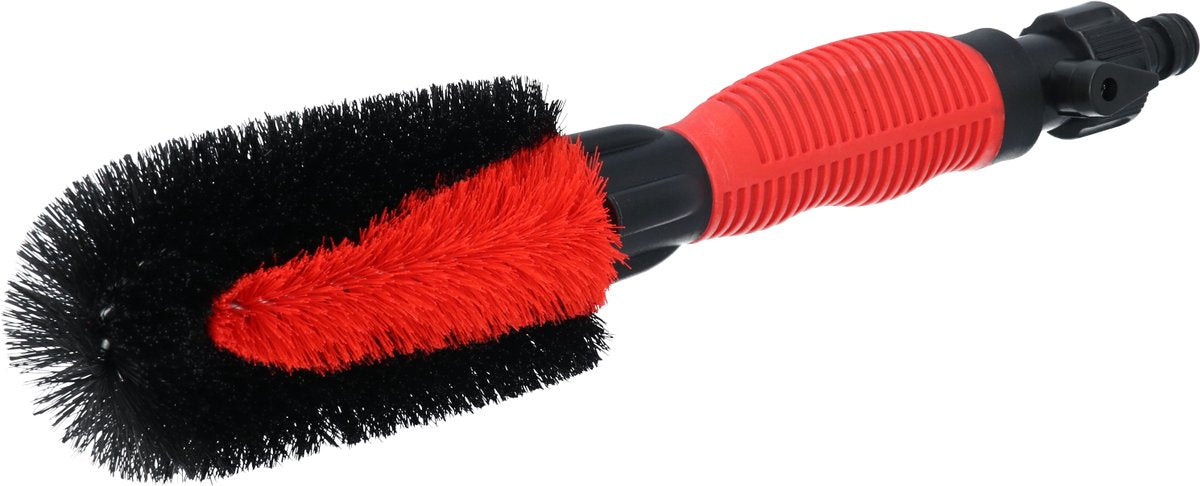 Pingi Wheel Brush V2 Brosse pour jantes 40 cm – efficace – ergonomique – avec raccord de tuyau