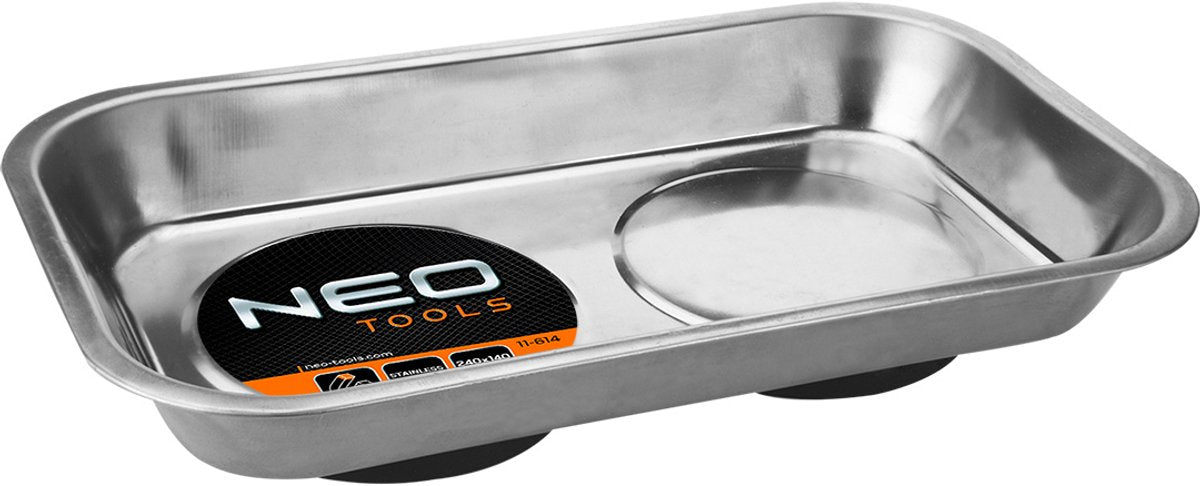 Neo tools plateau magnétique 245x145mm matériau ferrite chromé
