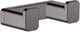 Hansgrohe addtoris porte-serviettes double chrome noir brossé