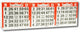 Cartes de bingo Engelhart 1500 feuilles – unicolores à usage unique – accessoire de bingo pour les soirées de jeux et les événements –