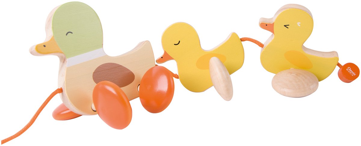 Classic World World Wooden Trek Figure Ducks