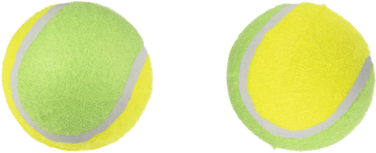 Flamingo smash - chiens jouets - hs balle de tennis smash + couineur 2 couleurs 8cm 2 pièces - 2 pcs - 121928 - 2 pcs