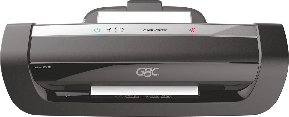 Machine à plastifier Gbc fusion plus 6000l a3 - adaptée jusqu'à 250 microns - idéale pour le bureau et la maison - argent