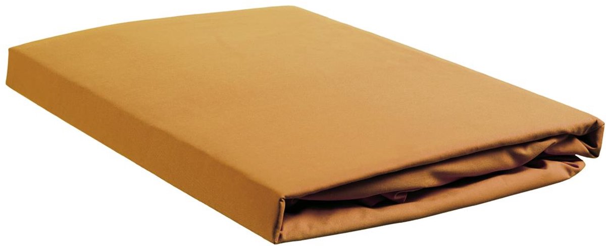 Jersey Ambiante - drap housse - 140x200 210 - ocre