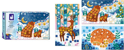 Janod - les ateliers du calme - bel atelier mosaïque d'hiver