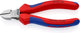 Pince coupante latérale Knipex | longueur 140 mm | poignées multi-composants | noir atramenté - 70 02 140 sb