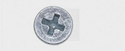 Assortiment de vis à tôle SWG m5 20 mm tête cruciforme Phillips DIN 965 acier galvanisé 100 pièce(s)