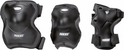 kit de protection skate Super unisexe noir taille S 6 pièces