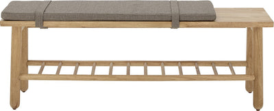 Bloomingville - banc lime - beige - bois d'hévéa