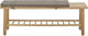 Bloomingville - banc lime - beige - bois d'hévéa
