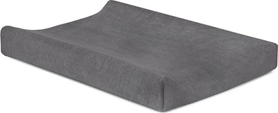 Jollein housse de matelas à langer éponge 50x70cm - gris orage - 2 pièces