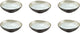 Médard de noblat - shadow nacre - grand bol 15,2 cm - 6 pièces - grès