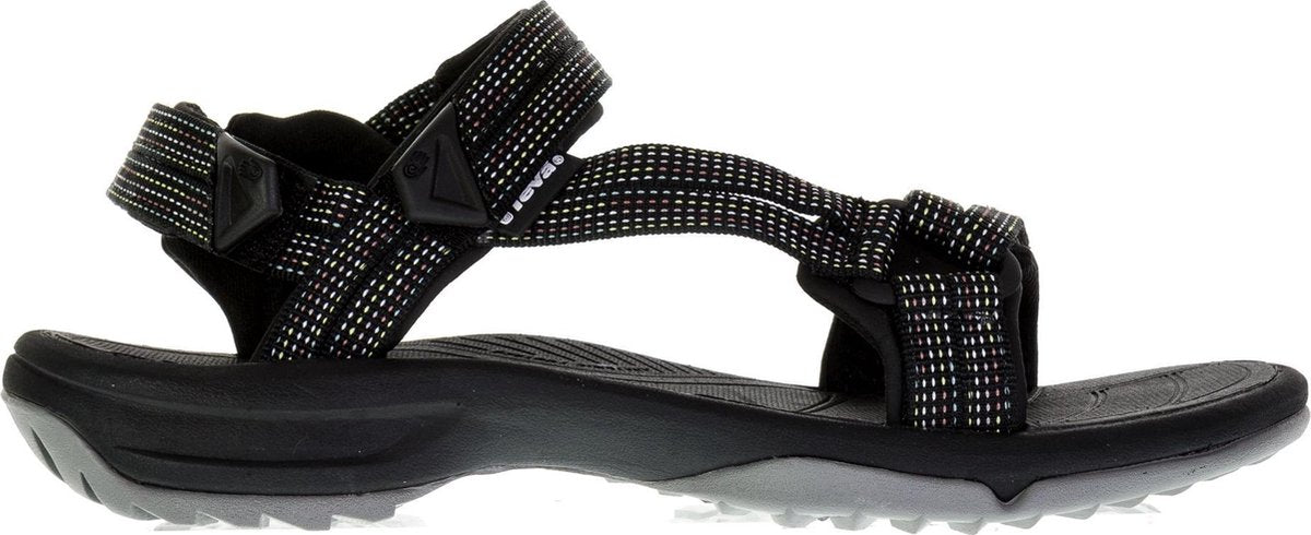 Sandales femme Teva w terra fi lite - lumières de la ville noir - pastel