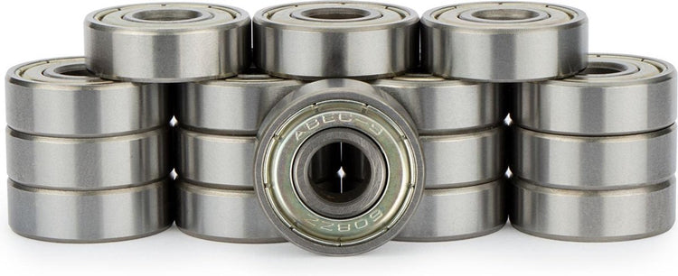 Roulements à billes Nijdam - abec 9 chrome - 16 pcs - chrome