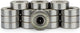 Roulements à billes Nijdam - abec 9 chrome - 16 pcs - chrome