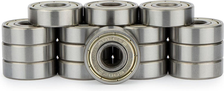 Roulements à billes Nijdam - abec 5 chrome - 16 pcs - chrome