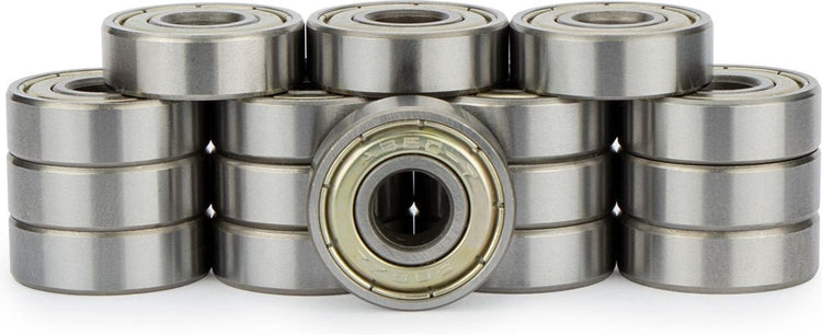 Roulements à billes Nijdam - abec 7 chrome - 16 pcs - chrome