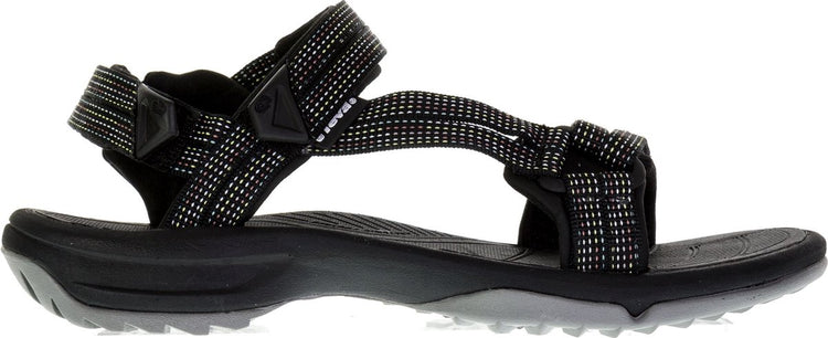 Sandales femme Teva w terra fi lite - lumières de la ville noir - pastel