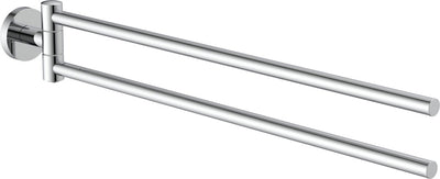Porte-serviettes Schütte London - double bras - chrome