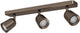 Spot Eglo camaldoli - gu10 - 52 cm - bronze foncé - inclinable
