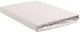 Ambiante - bambou-coton - drap-housse à sommier tapissier - 160x200 cm - blanc