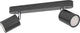 Eglo reciso-e spot - spot de plafond - gu10 - 30 cm - noir
