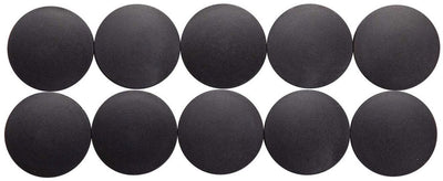 Aimant Maul rond 10 pièces 2,5 kg plastique ferrite bruchsicher erodiert lackiert ø 3,8 x 1,55 cm noir