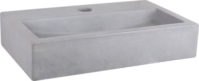 Differnz fontaine plate béton gris clair 38 x 24 x 8 cm
