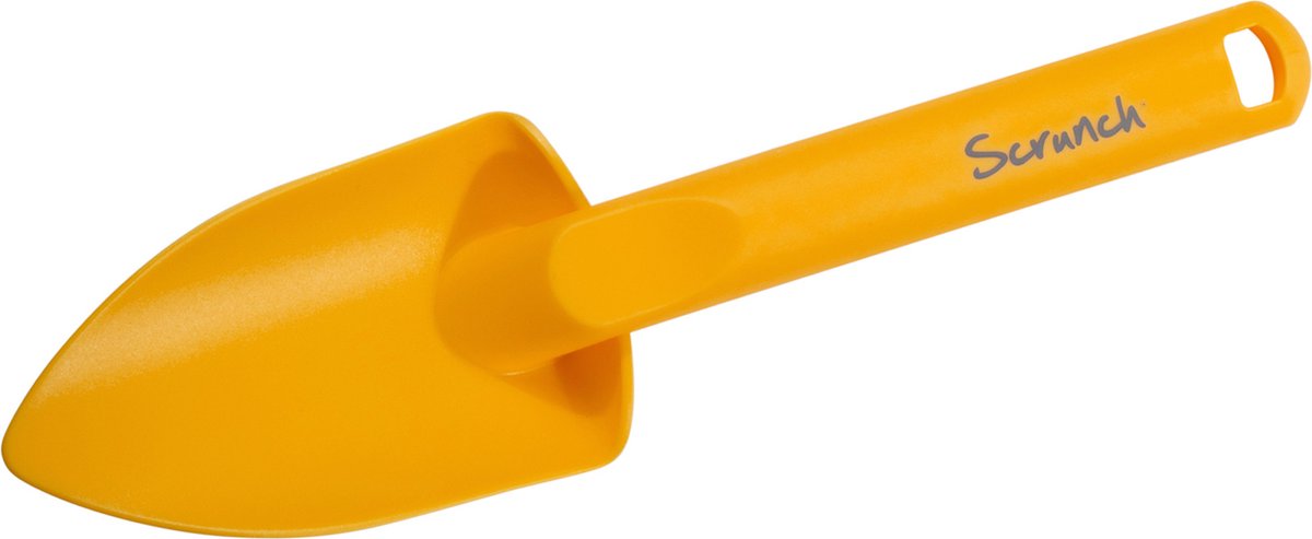 Pelle à scrunch - moutarde - pliable - recyclable