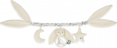 Kaloo lapinoo – tendeur de landau - accessoire de landau - crème - lapin