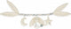 Kaloo lapinoo – tendeur de landau - accessoire de landau - crème - lapin