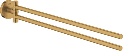 Grohe essentials porte-serviettes 2 couvercles cool Sunrise (brossé)