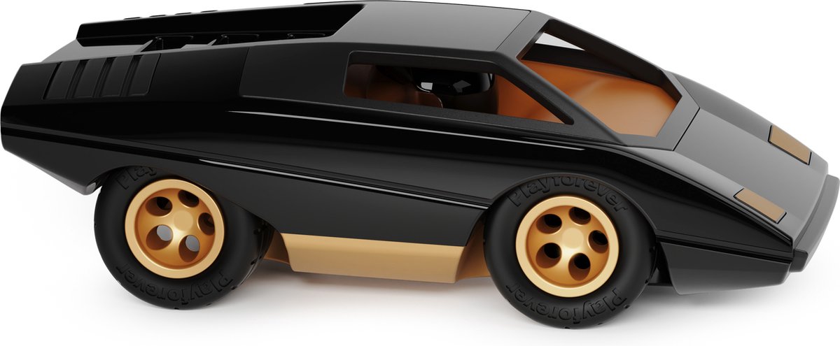 Playforever - petite voiture - canon ovni - noir