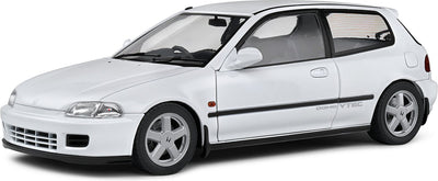 Solido honda civic eg6 modèle de voiture 1:18 blanc