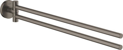 Porte-serviettes Grohe essentials - métal - graphite dur brossé (anthracite mat) - 40371al1