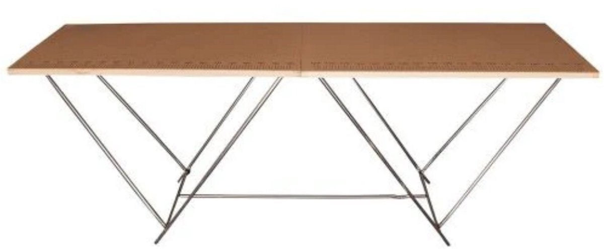 Table à tapisser Fitex basic 200x60cm - pliable - avec guides règles