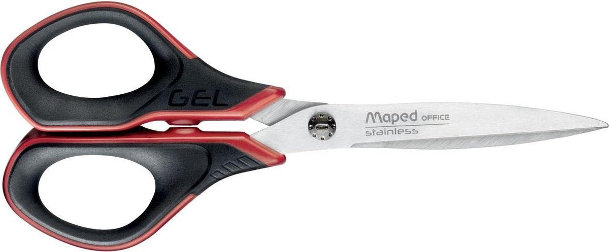 Ciseaux à gel Maped Office Advanced 17 cm - symétriques - noirs