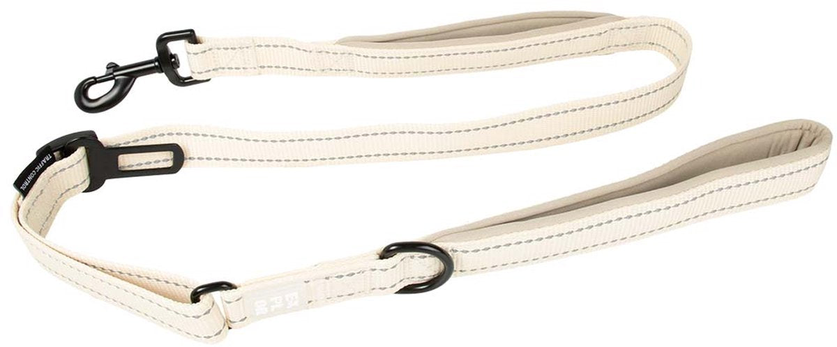 Explor duvoplus laisse coupe ultime mode route pour chiens 130cm-25mm blanc antique