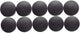 Aimant Maul solide, ø 15 mm, 0,15 kg, 10 pcs.